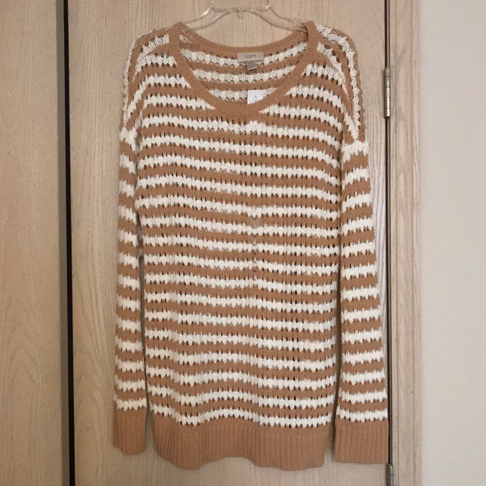 Loft Stripe Spring Sweater